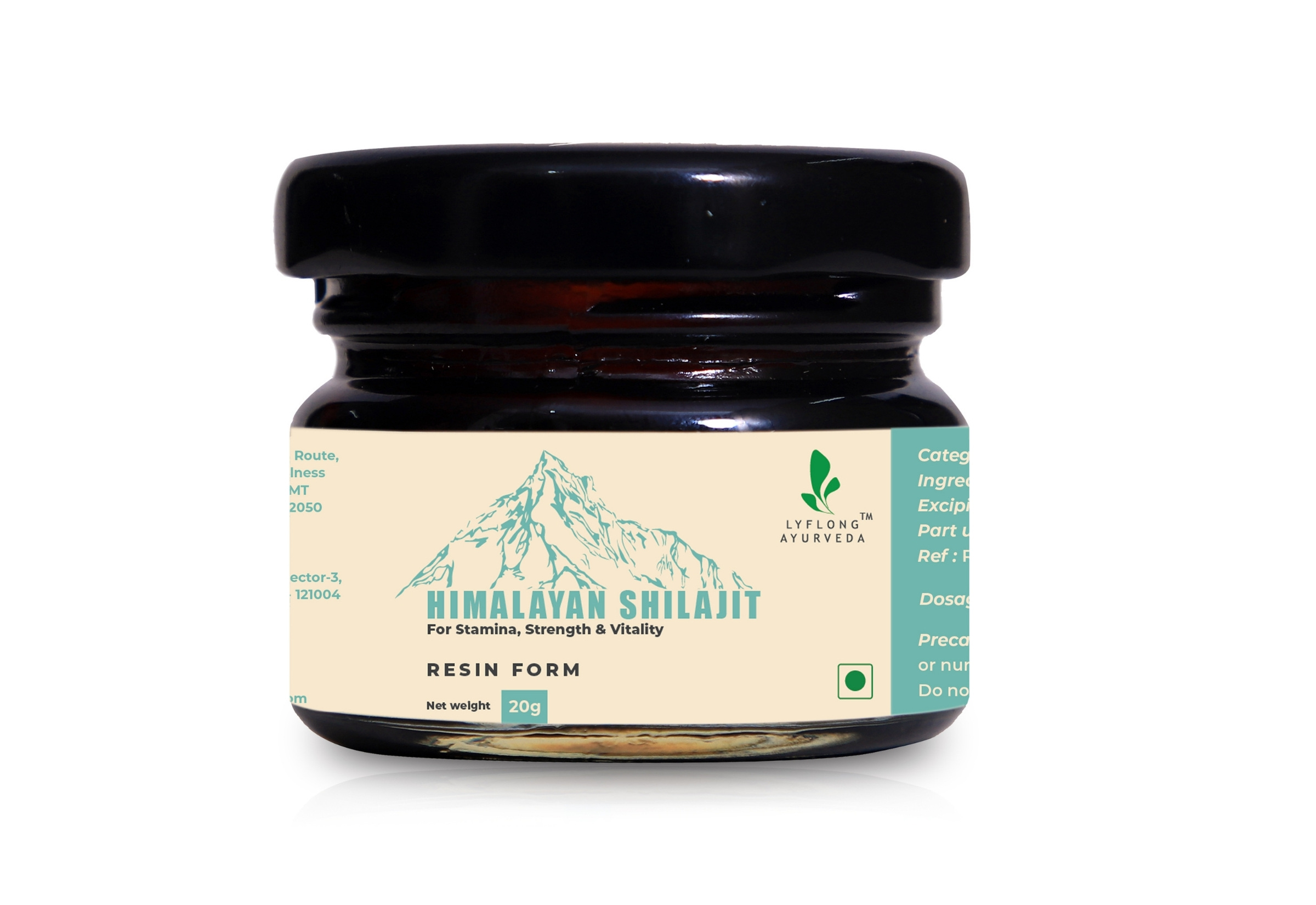 Lyflong Ayurveda Pure Himalayan Shilajit