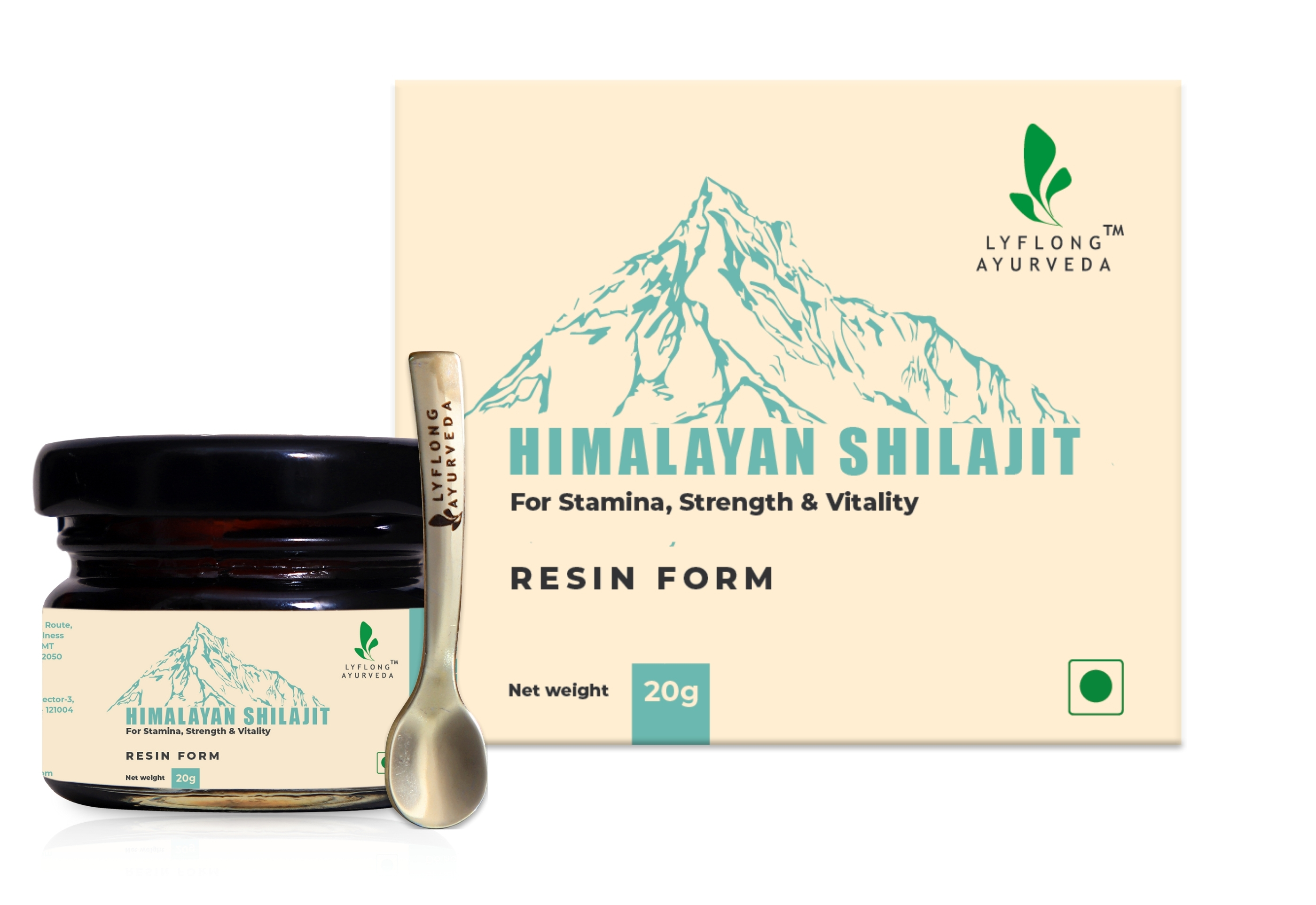 Lyflong Ayurveda Pure Himalayan Shilajit